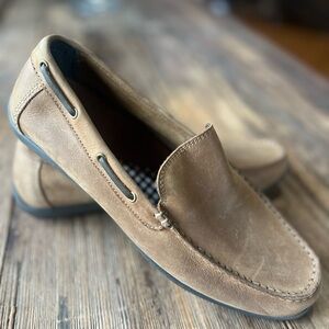 Men's Crown & Ivy Preppy Tan Loafers- size 9-